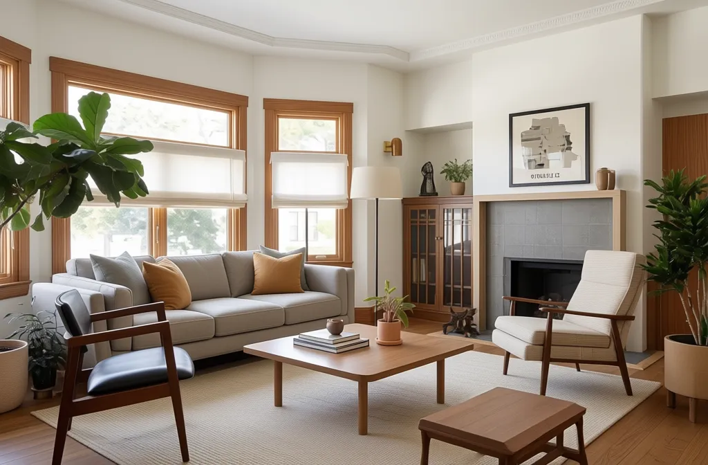 Living room after user design